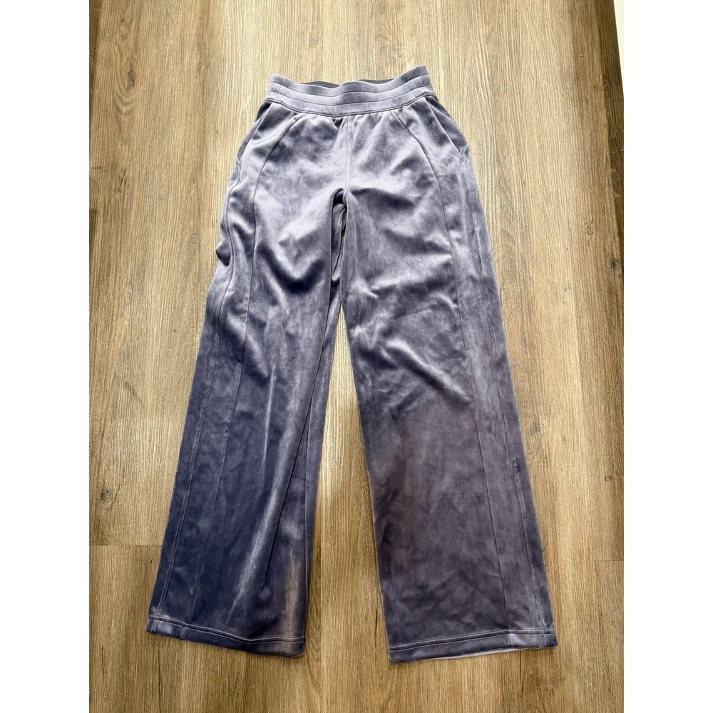 Lululemon Scuba Mid-Rise Wide-Leg Pant Velvet in Nightfall Size XS‎